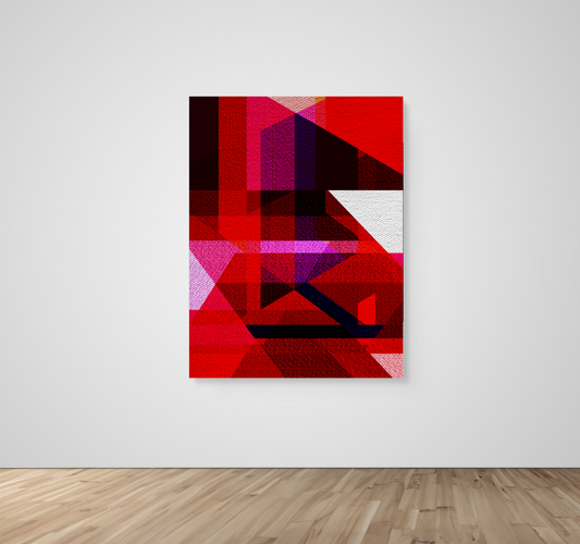 crimson-shade Posters, Prints, & Visual Artwork 53x72 Canvas Roll