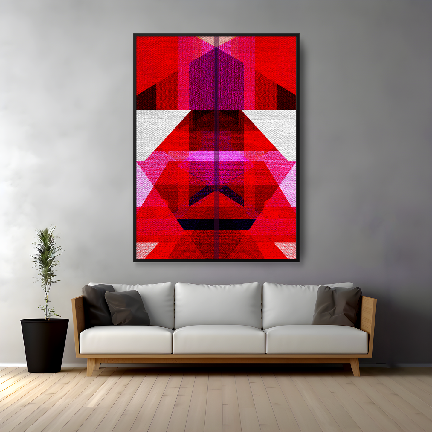 [scene:living-room] Homescenelivingroom Artworks Geometric Symmetry002 — homescenelivingroom_artworks_geometric_symmetry002_1536x1536.png