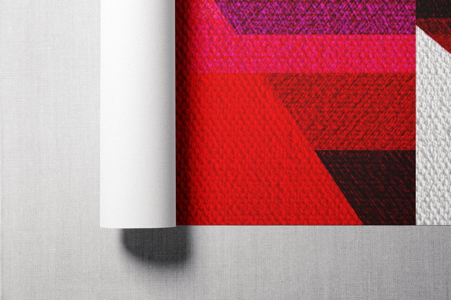 [type:gallery-wrap] Rolled Canvas Mockup Geometric Symmetry 01B — rolled_canvas_mockup_geometric_symmetry_01b_1500x1000.png