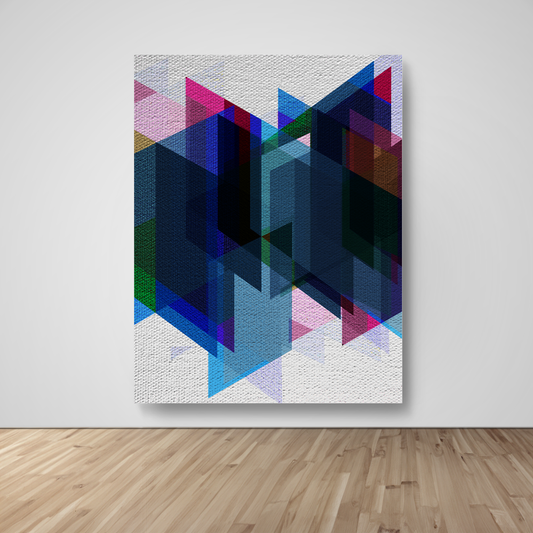 vivid-mosaic-no2 Posters, Prints, & Visual Artwork 36x48 Gallery Wrapped Stretched Canvas